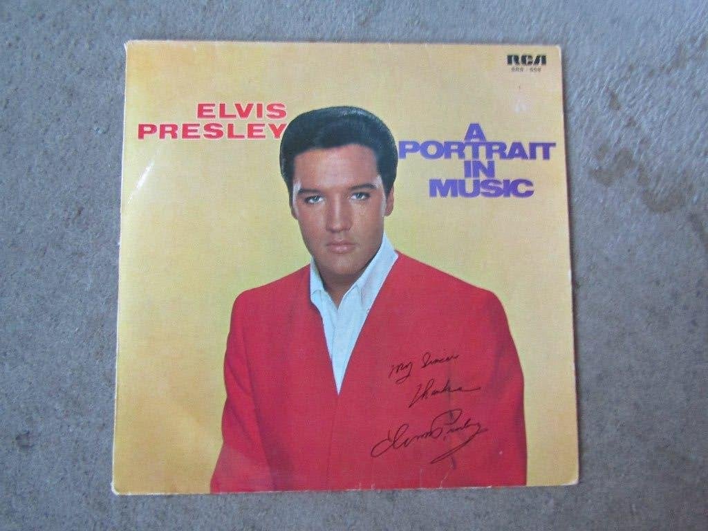 LP: Elvis Presley - A portrait in music - ALLEEN OPHALEN, Ophalen, LP, Gebruikt, Pop