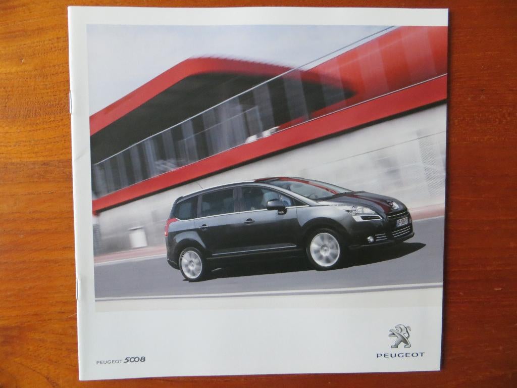 Peugeot 5008 (dec. 2012) met bijlage: Accessoires (2010), Ophalen of Verzenden, Nieuw, Peugeot