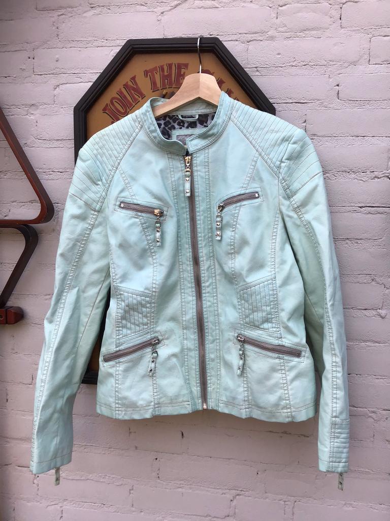 Jasje 40 mint groen, Kleding | Dames, Ophalen of Verzenden, Zo goed als nieuw, Maat 38/40 (M), Groen