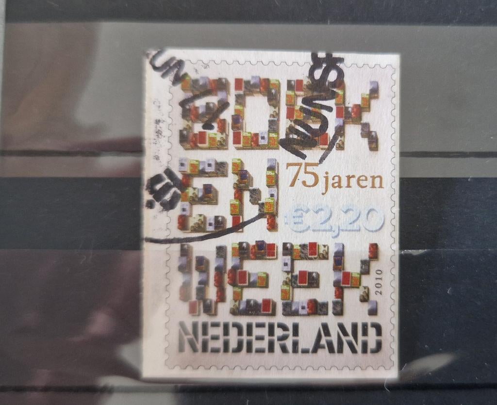 NVPH 2707 gestempeld. Boekenweek., Verzenden, Na 1940, Gestempeld