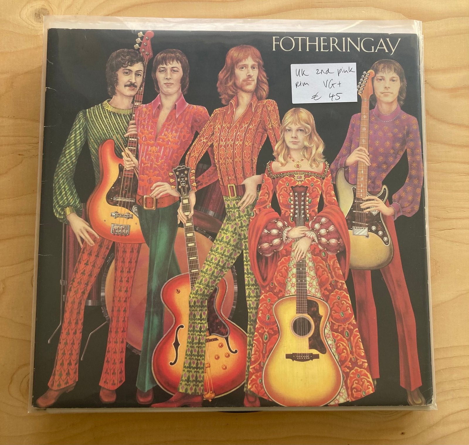 Fotheringay- Selftitled UK 2nd Press Sandy Denny, Ophalen of Verzenden, Zo goed als nieuw
