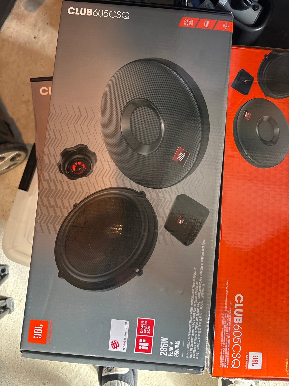 JBL CLUB605CSQ 2-weg componenten luidsprekersysteem, Ophalen, Nieuw