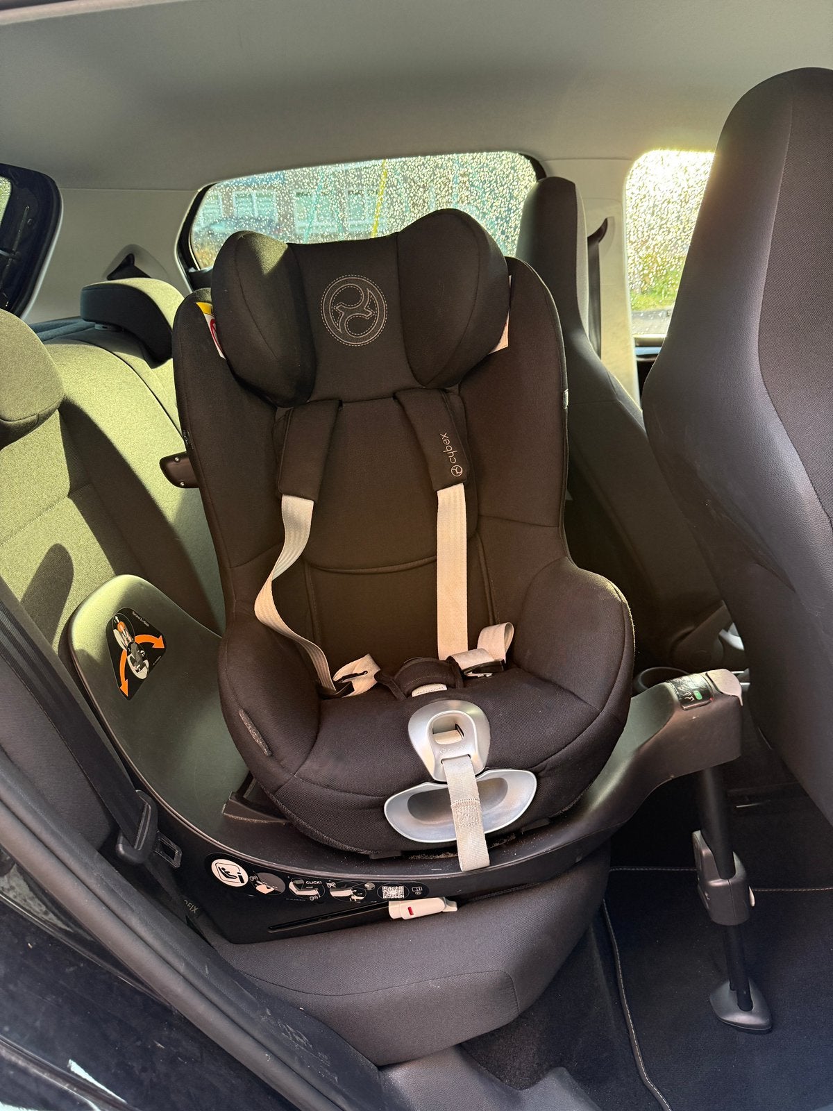 Cybex Sirona autostoel + base Z, Gebruikt, 0 t/m 18 kg, Afneembare rugleuning, Isofix