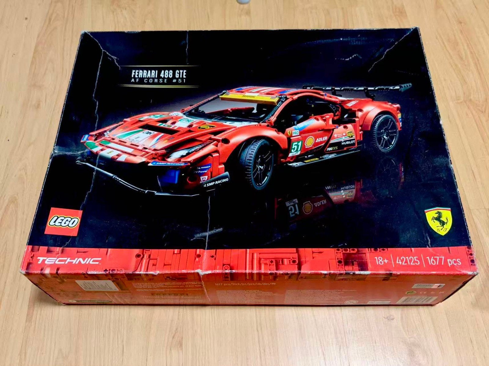 Lego technic Ferrari auto, Ophalen, Lego, Nieuw, Technic
