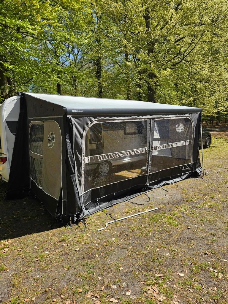 Isabella Buddy 470 cm voortent voor aan Thule cassetteluifel, Caravans en Kamperen, Ophalen
