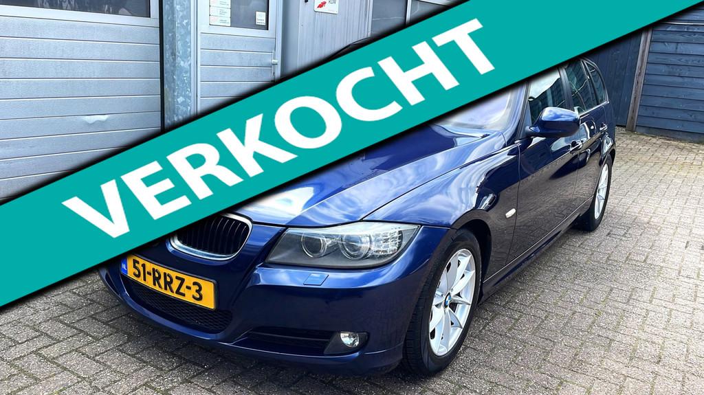 BMW 3-serie Touring 320d Efficient Dynamics Edition Luxury L, Euro 5, Achterwielaandrijving, Zwart, 4 cilinders