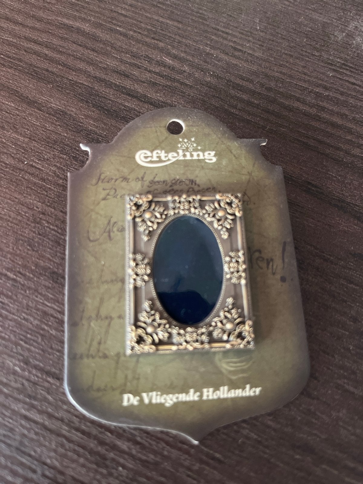 Efteling De Vliegende Hollander speldje/broche, Ophalen of Verzenden, Nieuw, Button of Speldje