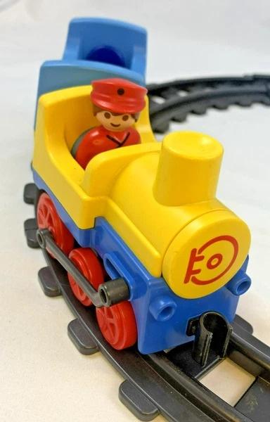 Playmobil 1.2.3 Treinset 6760 Mijn Eerste Trein Locomotief, Coolsingel 104, 3011 AG Rotterdam, Netherlands, Verzenden, Zo goed als nieuw