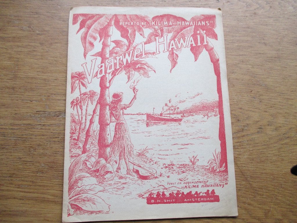 Vaarwel hawaii, Ophalen of Verzenden, Gebruikt, Artiest of Componist, Populair