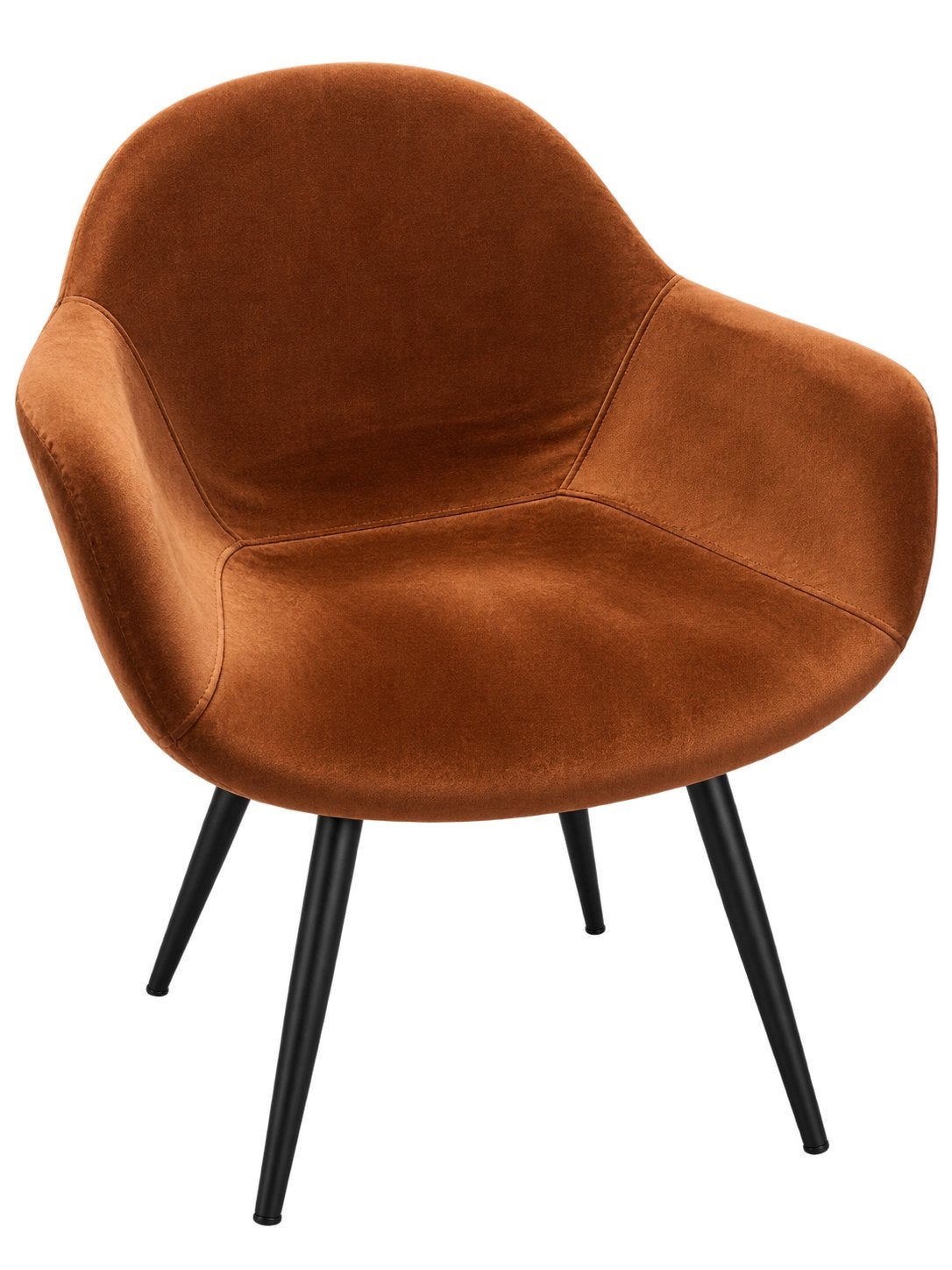 Velvet stoel/ fauteuil 30 stuks, Huis en Inrichting, Gebruikt, Bruin, Ophalen of Verzenden, Stof