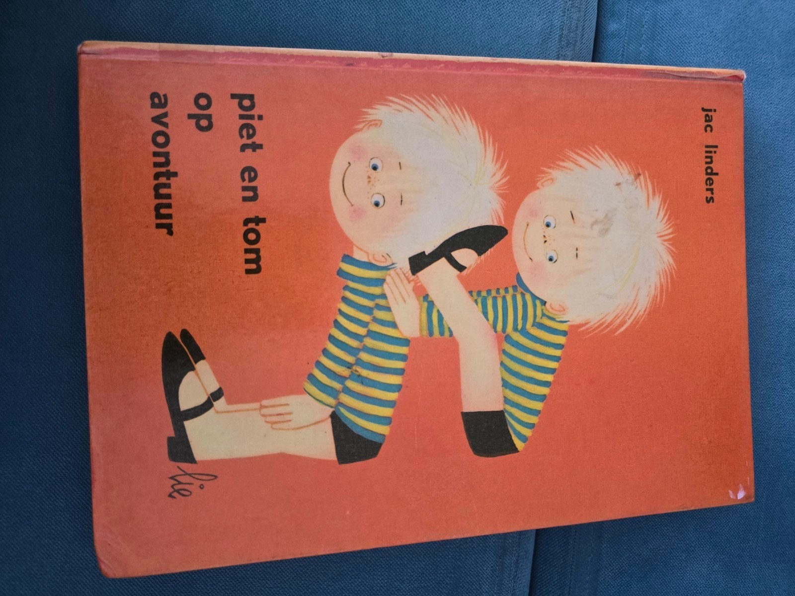 Piet en Tom op avontuur - Jac Linders (1966), Boeken, Ophalen of Verzenden, Gelezen, Jac Linders, Fictie algemeen