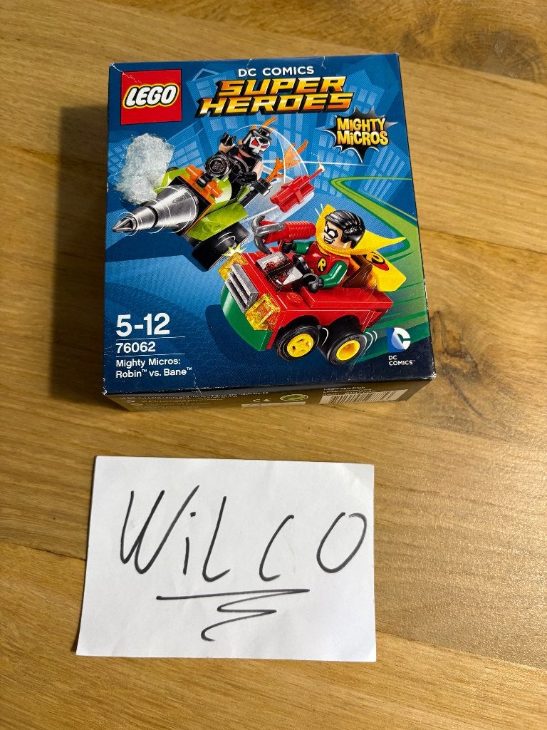 LEGO  Super Heroes - 76062 - Mighty Micros: Robin vs. Bane, Overige thema's, Lego, Nieuw, Ophalen of Verzenden