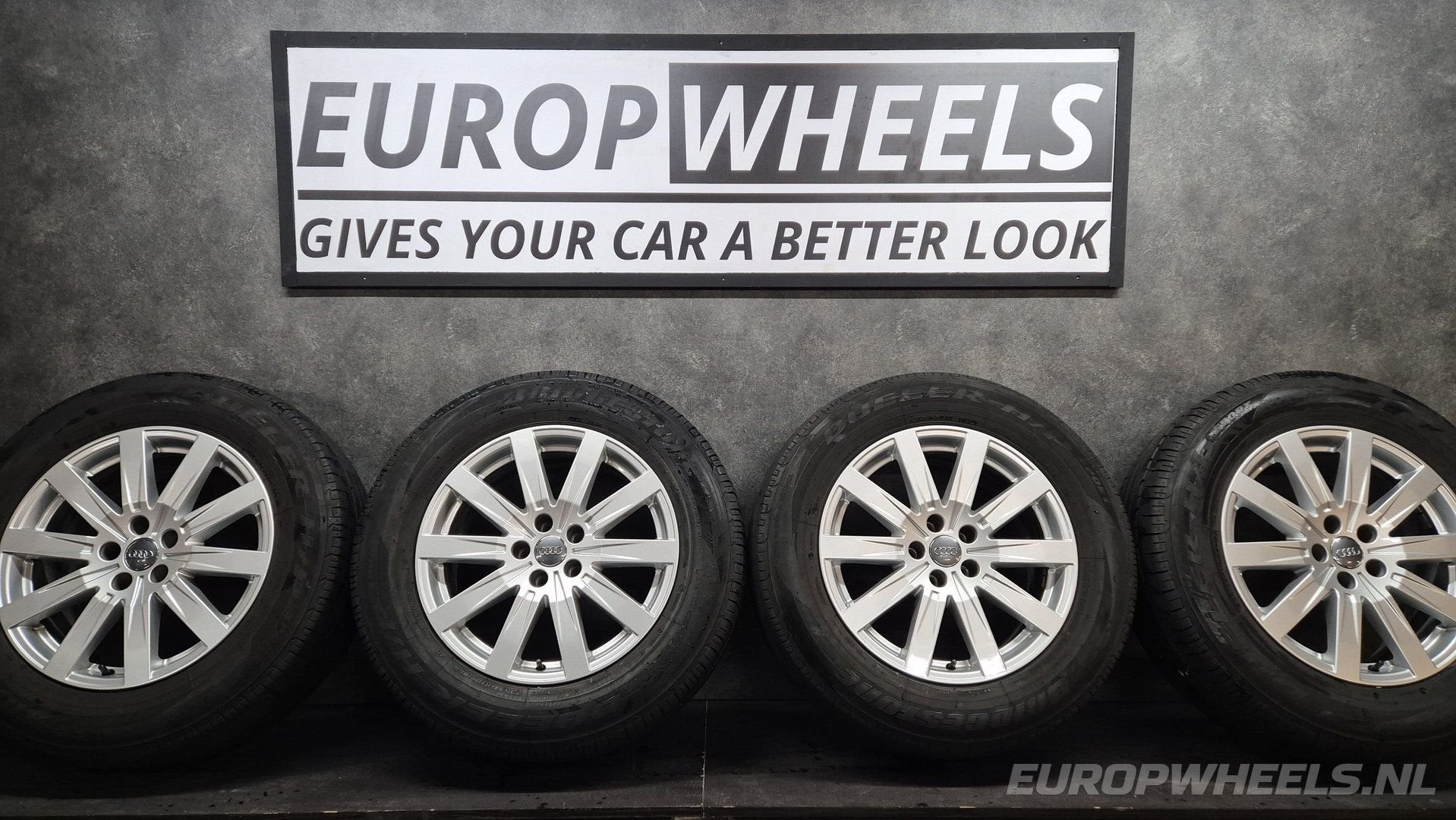 18 inch Audi Q7 5x112 velgen zomerbanden 4M