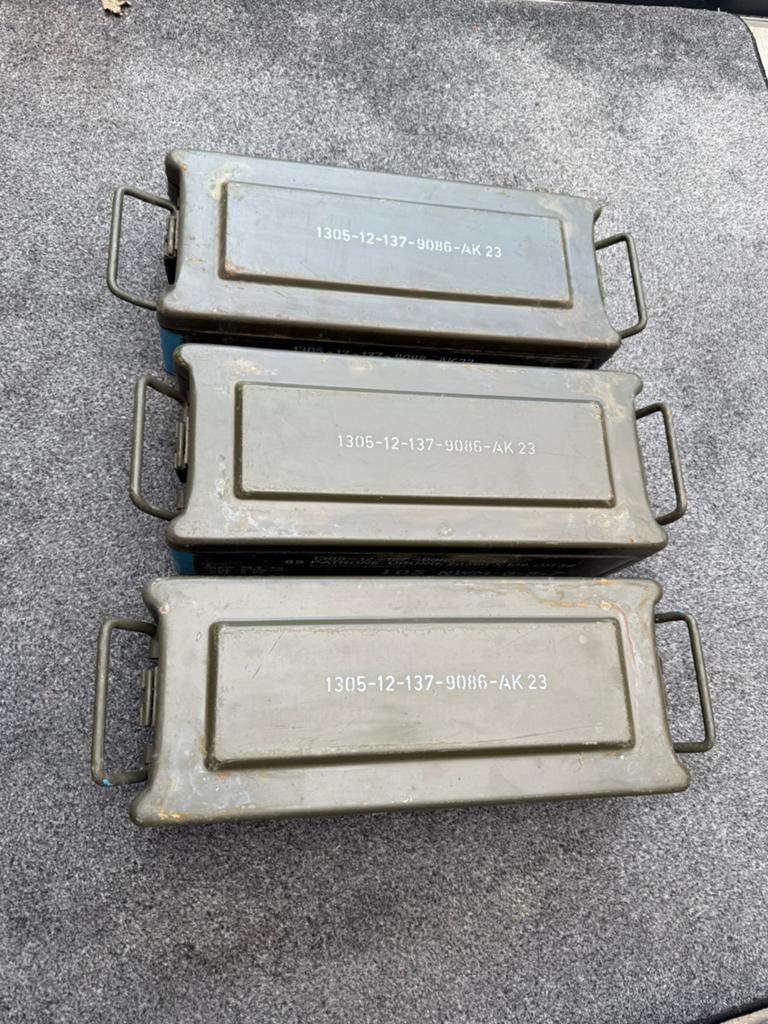Drie legerkisten te koop (zwaar), Ophalen, Landmacht, Nederland