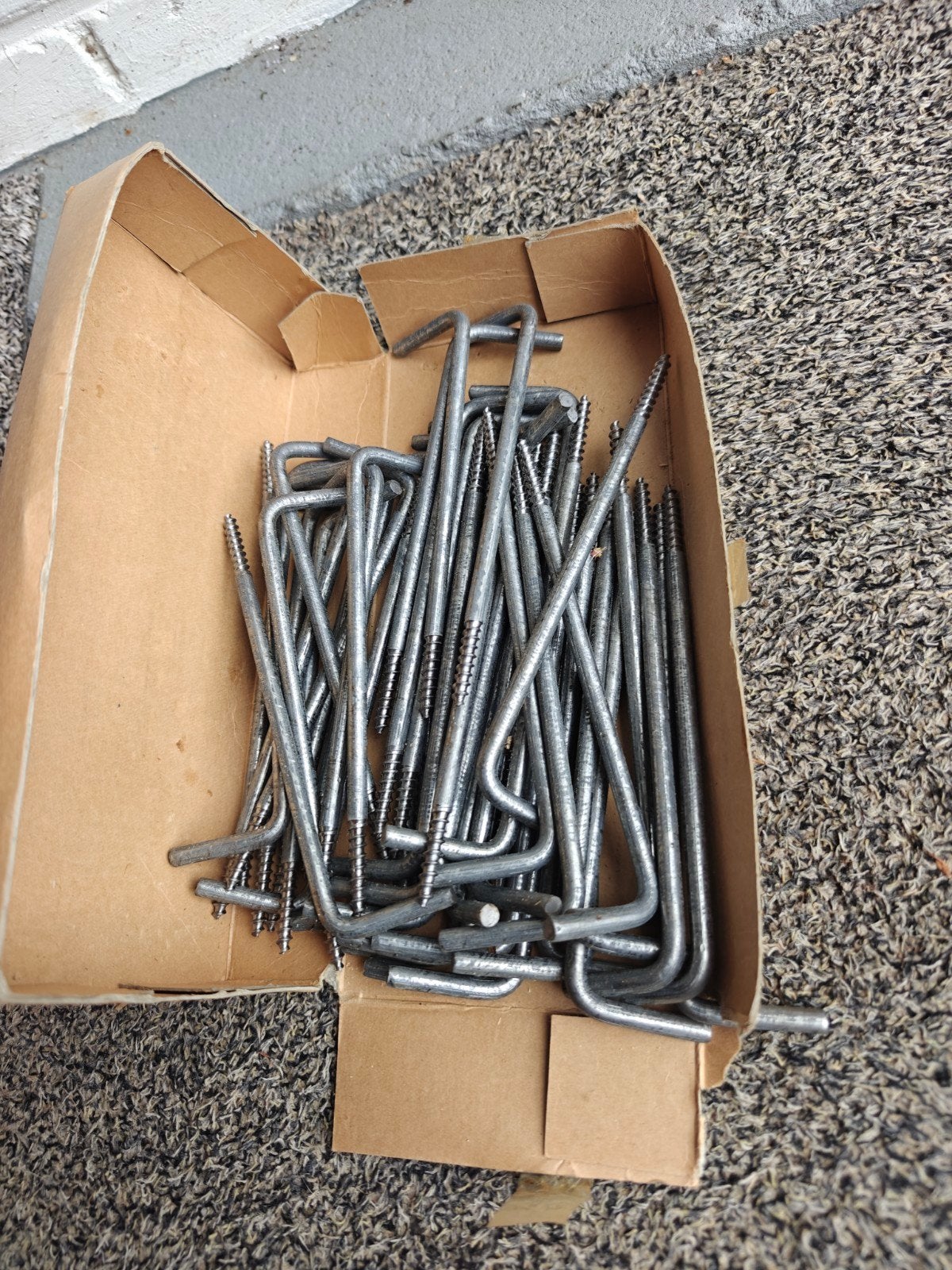 Muurankers - ca. 150 stuks in 3 verschillende maten, Ophalen of Verzenden, Gebruikt, 100 tot 250 mm, Overige typen
