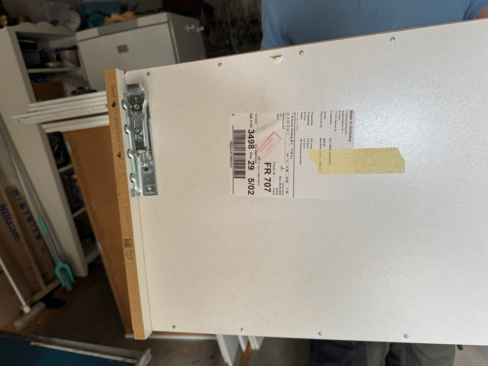 Keukenkastjes Zandkleurige, Ophalen, 50 tot 100 cm, Zo goed als nieuw, Minder dan 100 cm