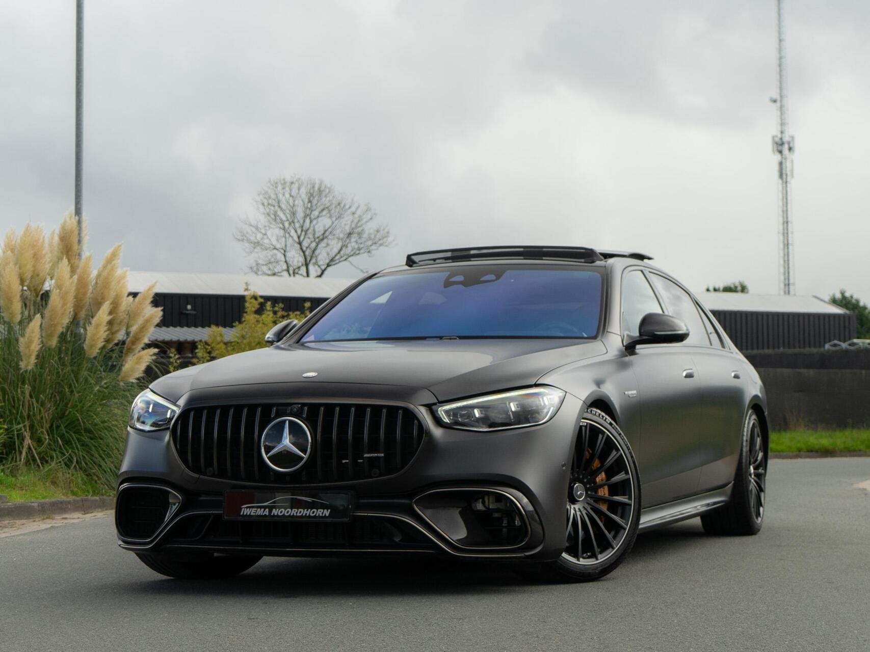 Mercedes S-klasse AMG 63 S E Performance |Panoramadak|Kerami, Auto's, Gebruikt, Zwart, Bedrijf, Vierwielaandrijving