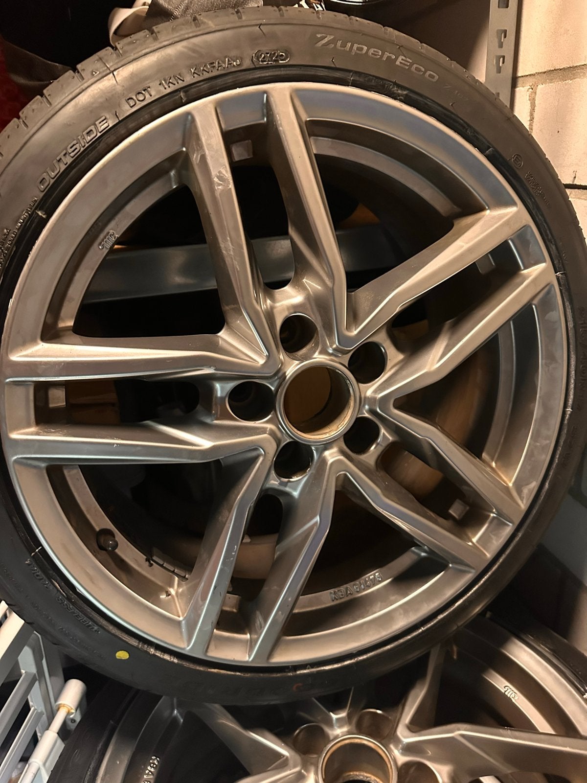 215/65 R17 Sportvelgen met goede banden, Auto-onderdelen, Banden en Velgen, Banden en Velgen, 17 inch, Ophalen of Verzenden, Gebruikt