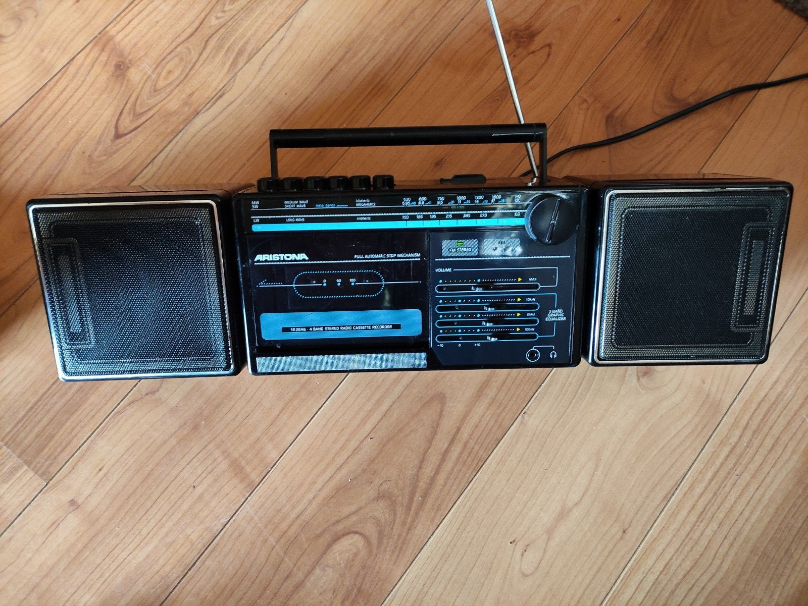 Aristona draagbare radio casette, Ophalen of Verzenden
