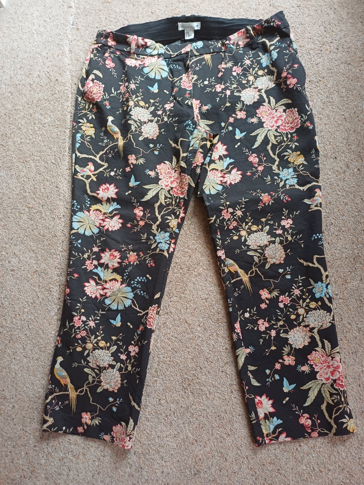 aangeboden grote maten dames broeken, Zwart, Maat 46/48 (XL) of groter, Ophalen of Verzenden, Zo goed als nieuw