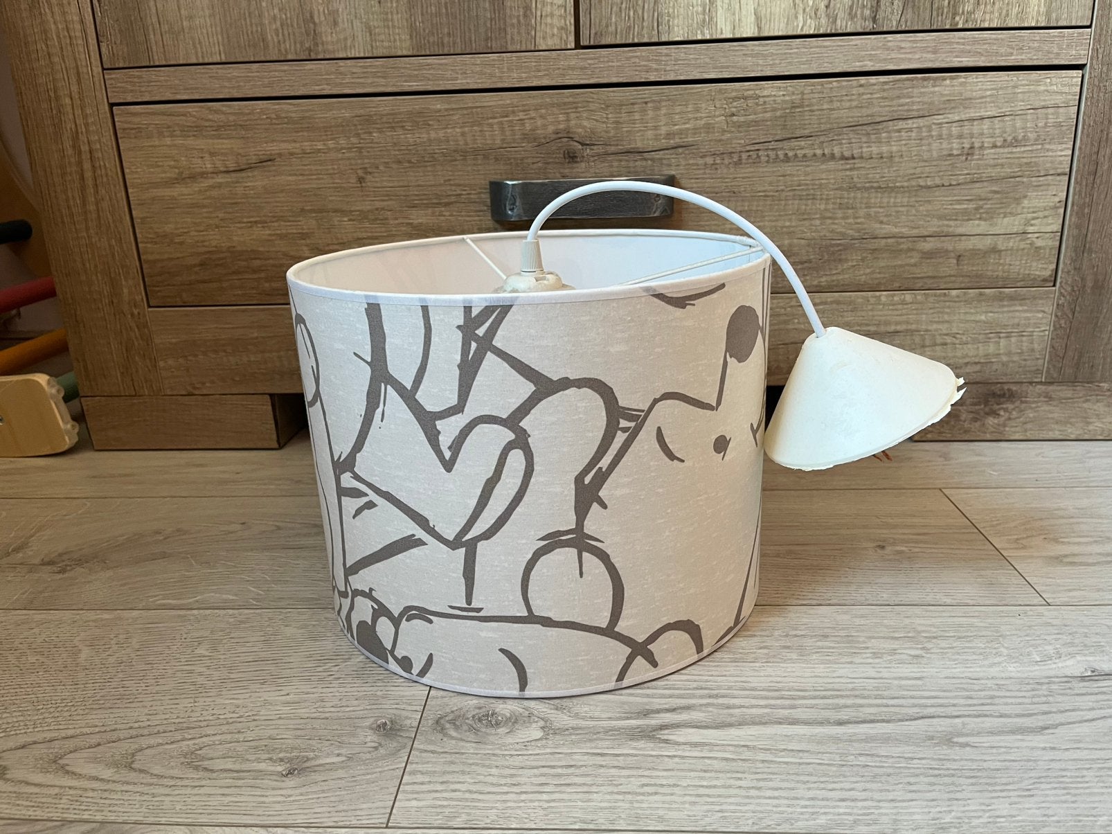 Hanglamp Winnie the Pooh, Ophalen, Zo goed als nieuw, Rond