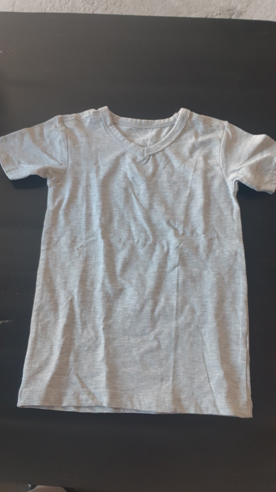 Grijs shirt maat 110/116, Kinderen en Baby's, Kinderkleding | Maat 110, Ophalen of Verzenden, Gebruikt, Jongen, Shirt of Longsleeve