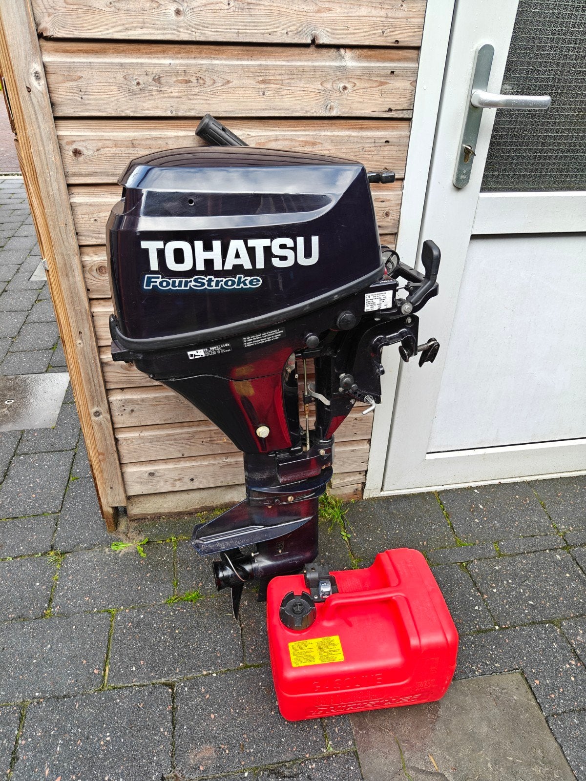 Tohatsu 9.8pk FourStroke Buitenboordmotor 2017, 10 tot 30 pk, Viertaktmotor, Ophalen of Verzenden, Zo goed als nieuw