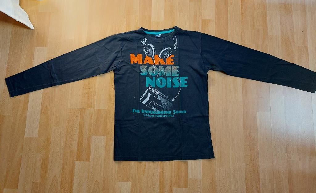 Zwart longsleeve *Scamps & Boys*, Gebruikt, Shirt of Longsleeve, Jongen, Scamps & Boys