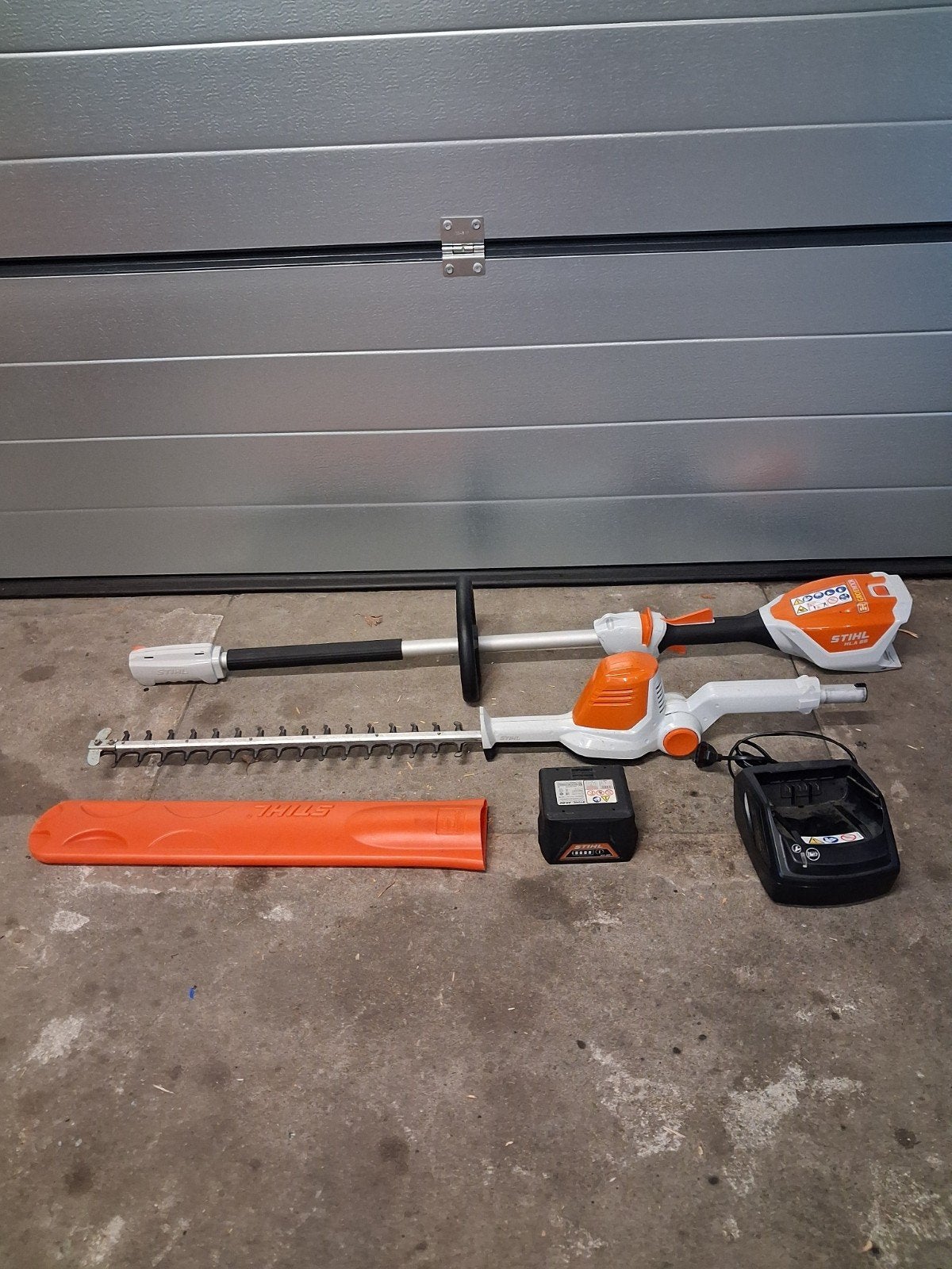 stihl hla 56 heggenschaar, Ophalen