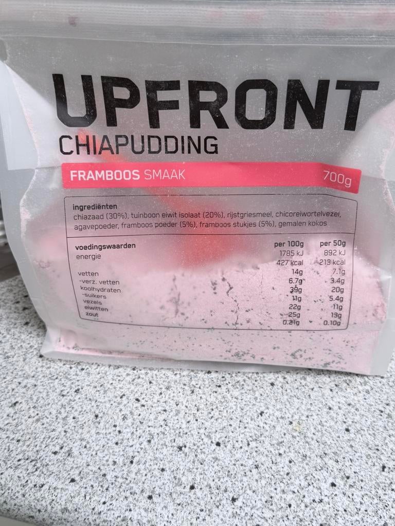 Upfront Chiapudding, Ophalen of Verzenden, Zo goed als nieuw, Poeder of Drank