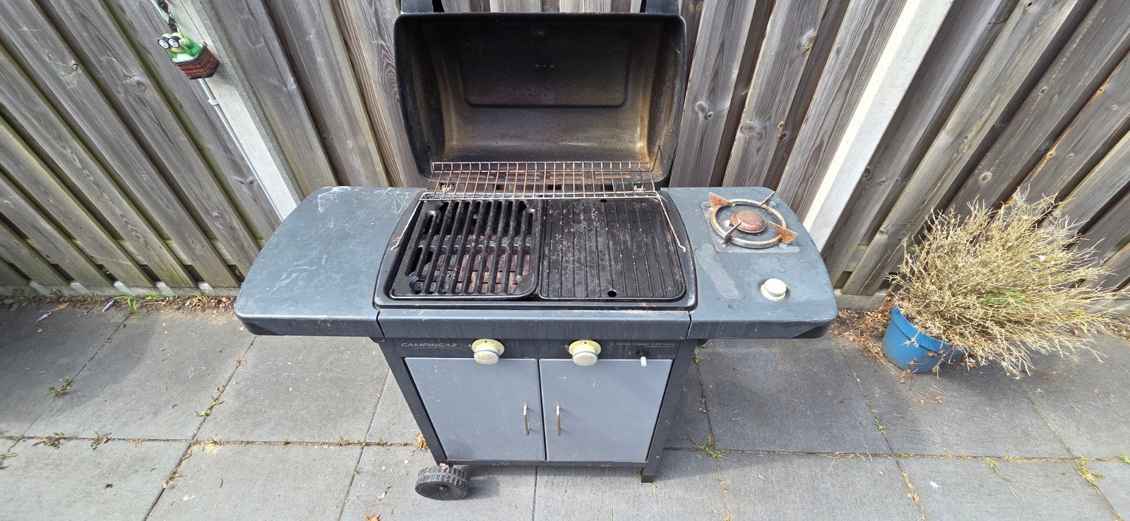 gas barbecue, Ophalen, Gebruikt