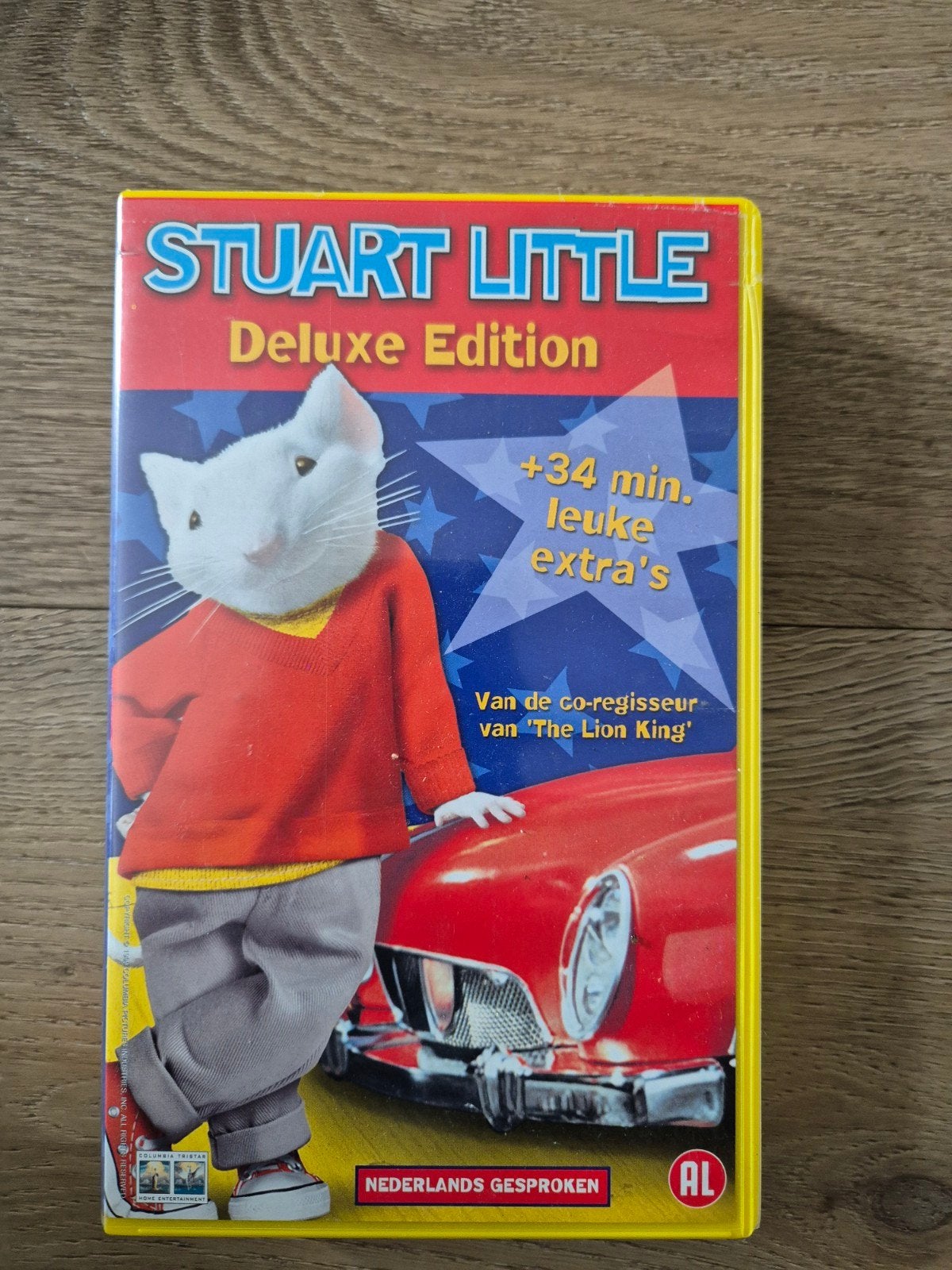 Stuart Little VHS band, Cd's en Dvd's, VHS | Kinderen en Jeugd, Ophalen, Gebruikt, Alle leeftijden, Nederlands