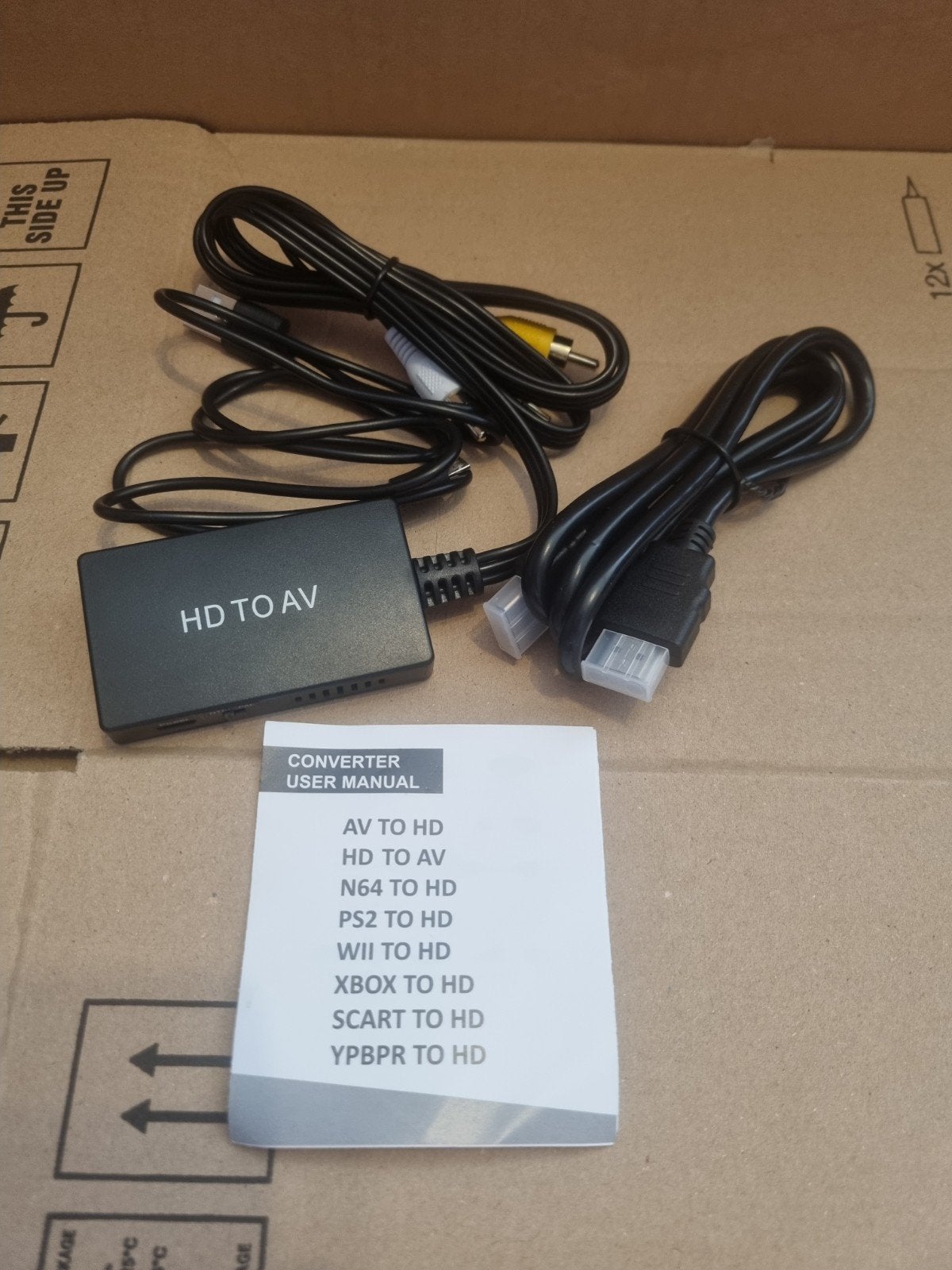 HD naar AV Converter - Speel oude consoles op moderne TV, Ophalen of Verzenden, Nieuw