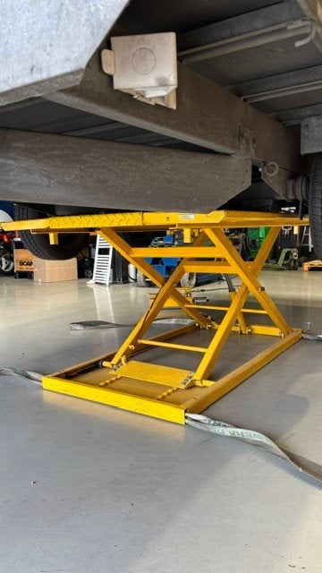 Schaar heftafel 200x150 cm, Zakelijke goederen, Ophalen of Verzenden
