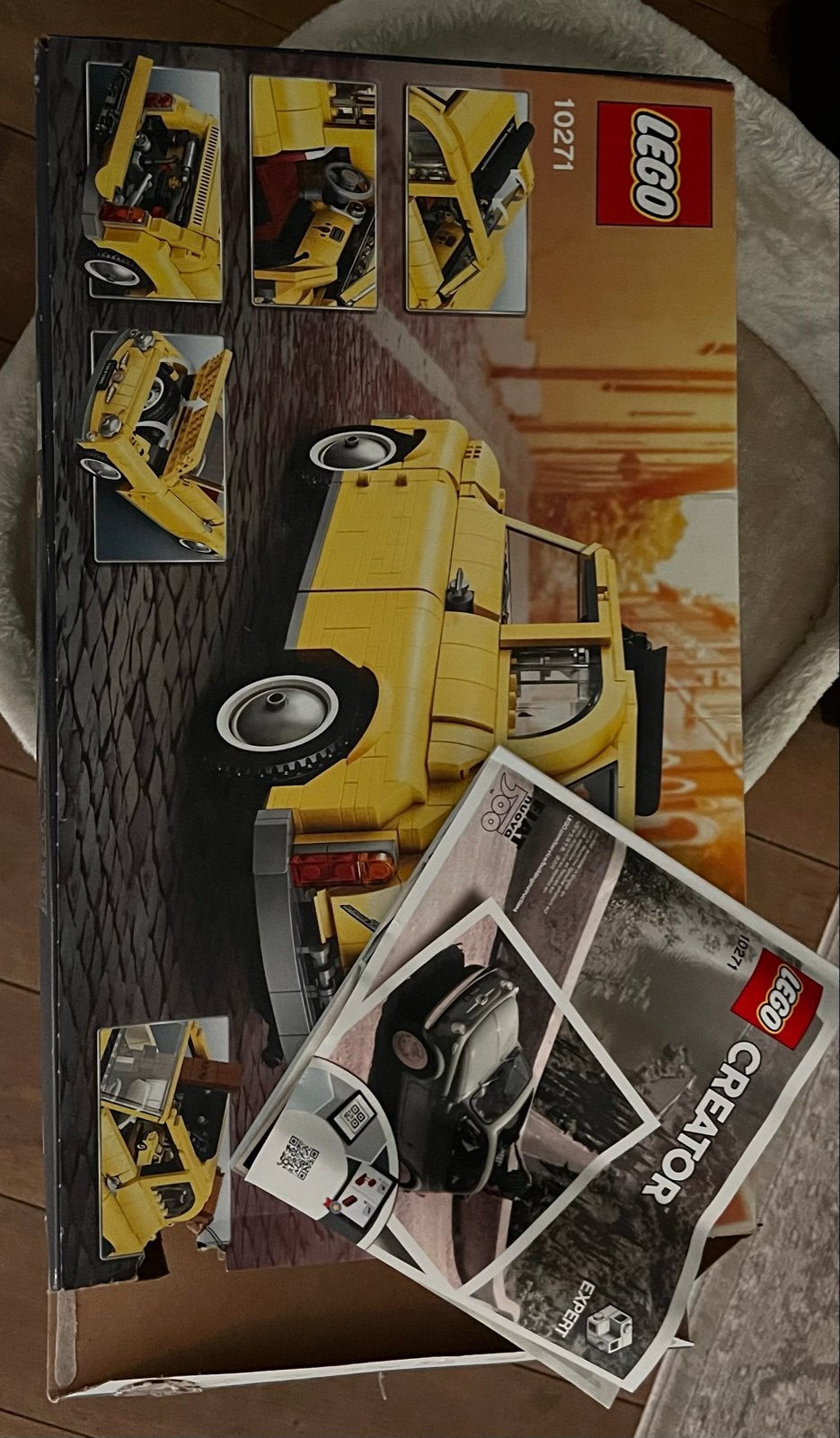 Lego Creator Expert Fiat 500 (10271) - Geel, Ophalen, Zo goed als nieuw