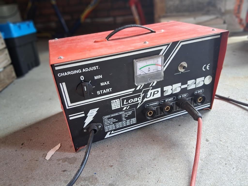 Acculader Load Up 35-250, Ophalen