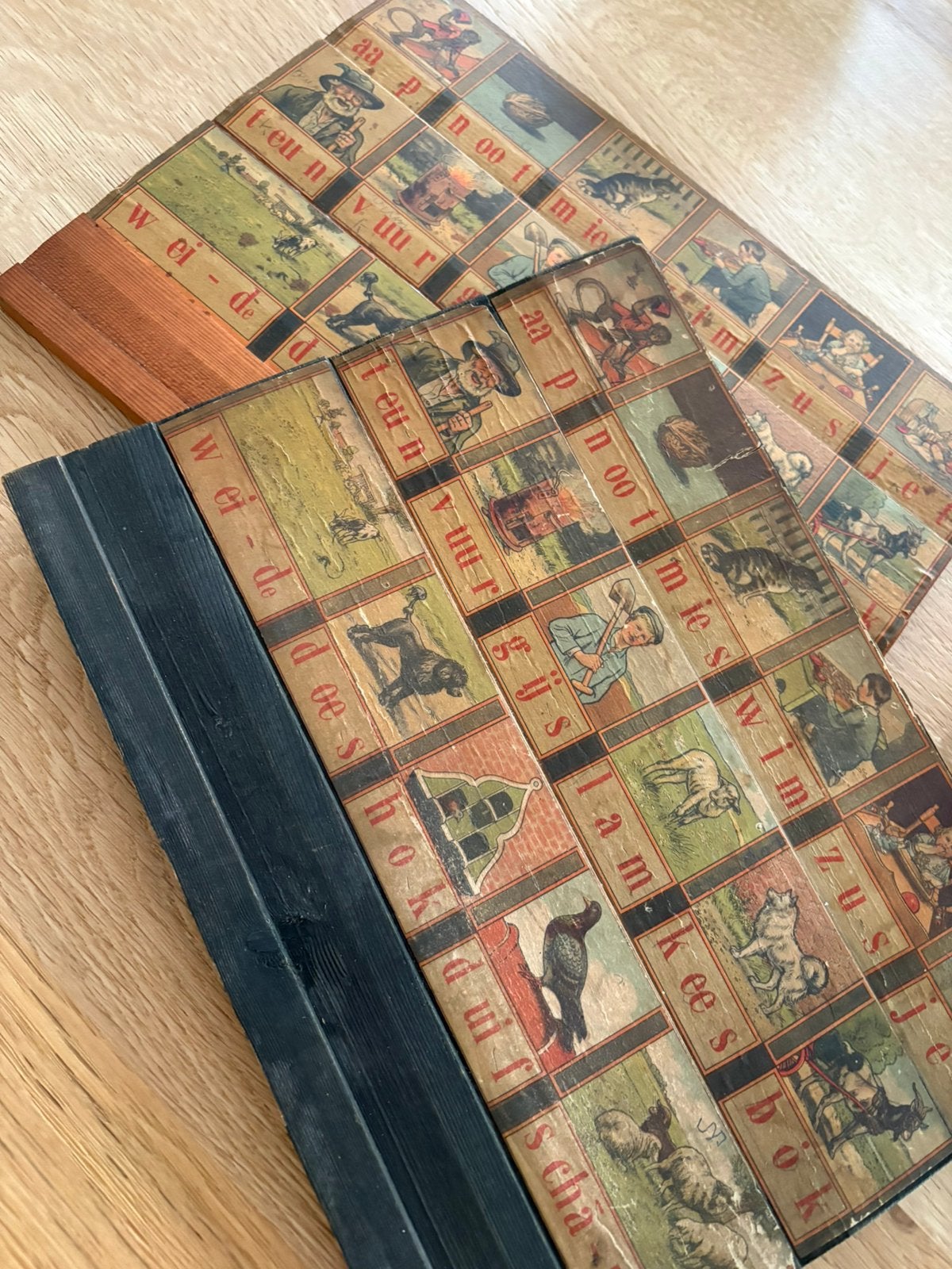 Hoogeveen’s verbeterd leesplankjes, Antiek en Kunst, Ophalen of Verzenden