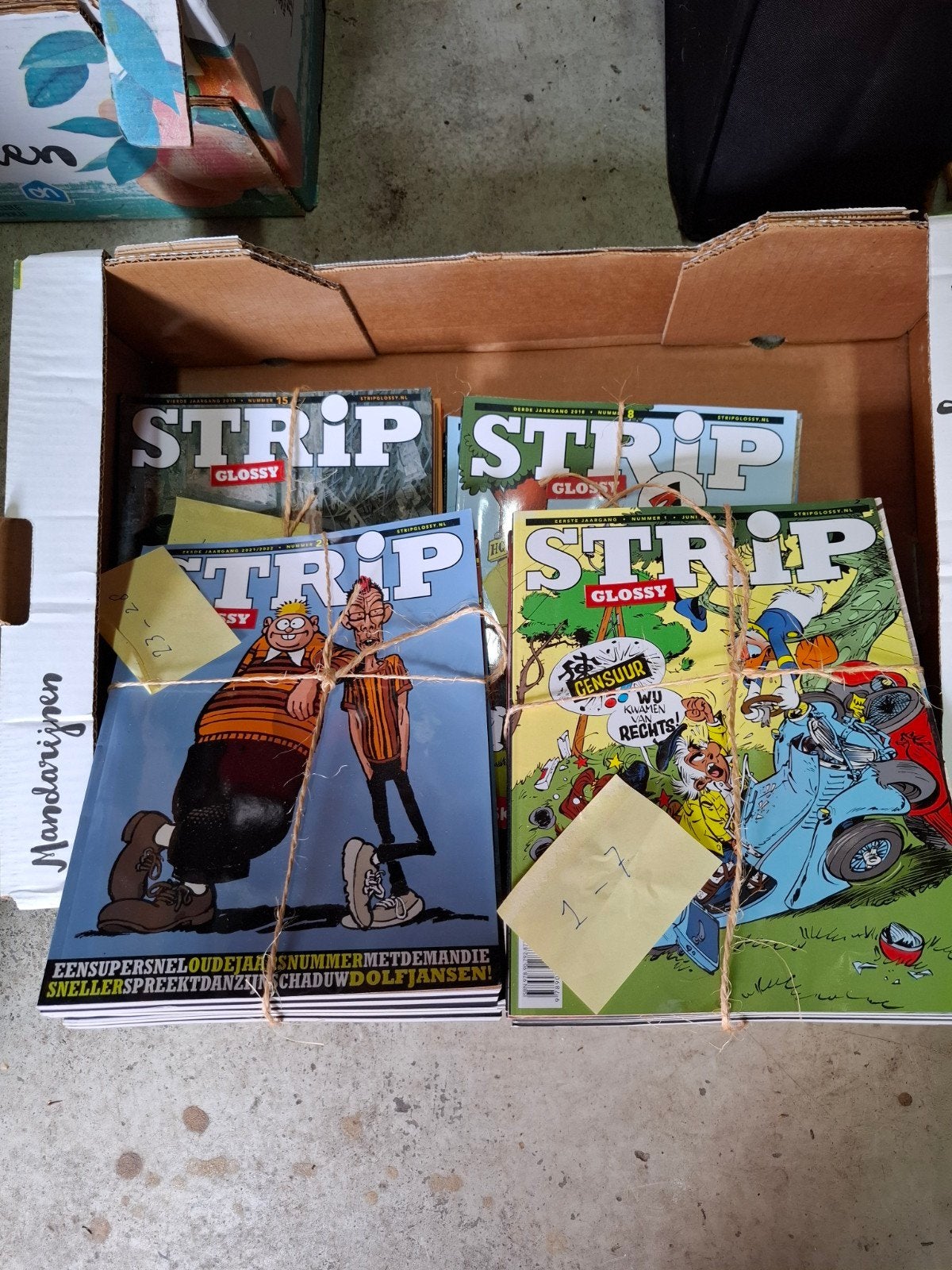Stripboeken Eppo en Strip Glossy, Boeken, Complete serie of reeks, Ophalen, Gelezen, Europa
