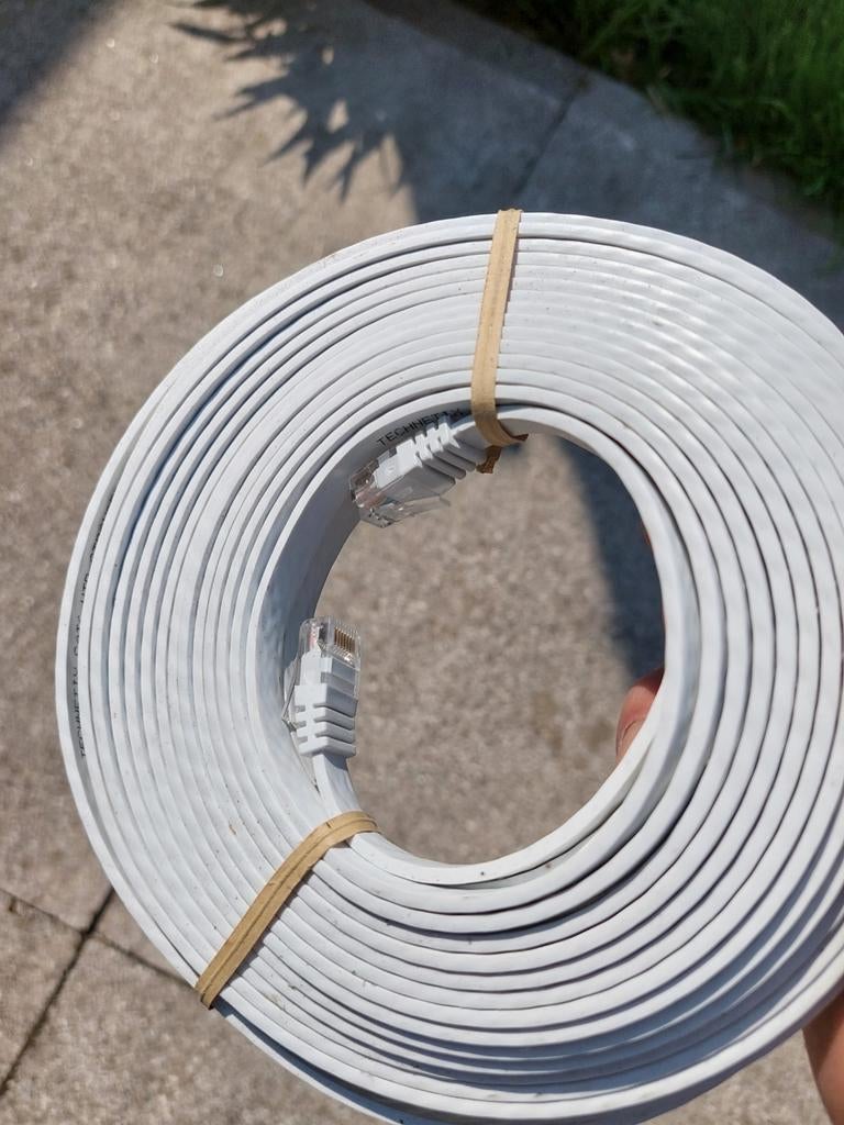 Cat6 kabel - ongeveer 7 tot 10 meter, Computers en Software, Ophalen of Verzenden, Nieuw