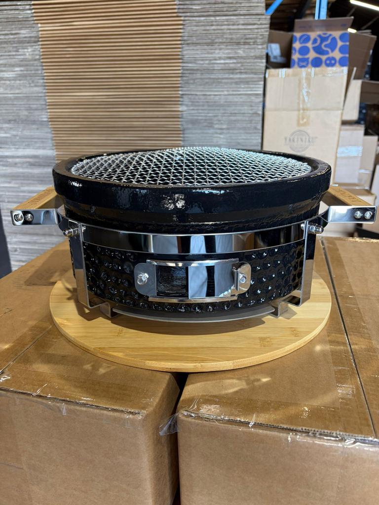 Yakiniku Shichirin Medium Rond - Nieuw, kleine beschadiging, Ophalen of Verzenden, Nieuw
