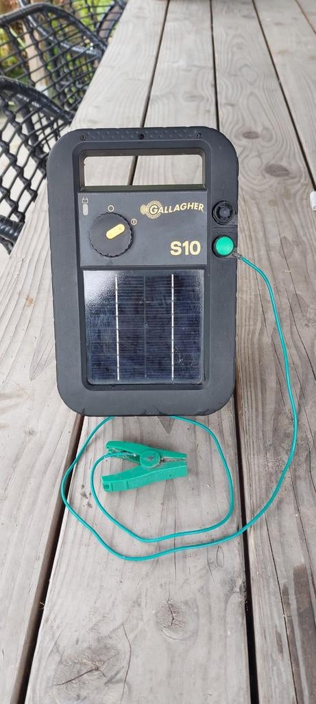 Gallagher S10 accu voor dierenweide op zonne-energie, Toebehoren