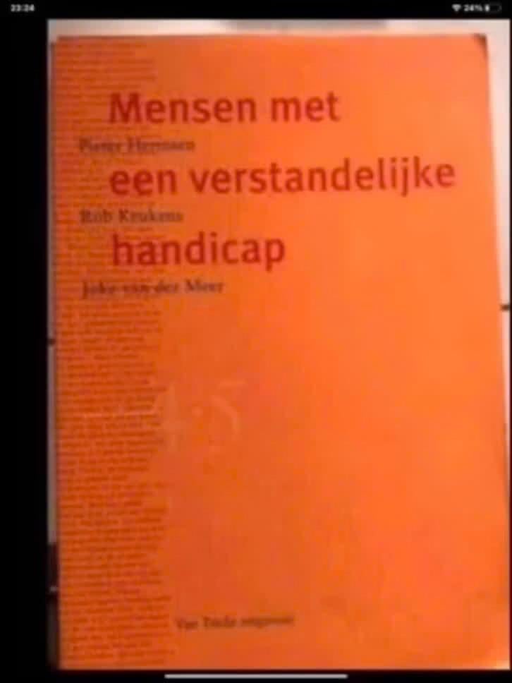 Mensen met een verstandelijke handicap, Verzenden, Beta, HBO
