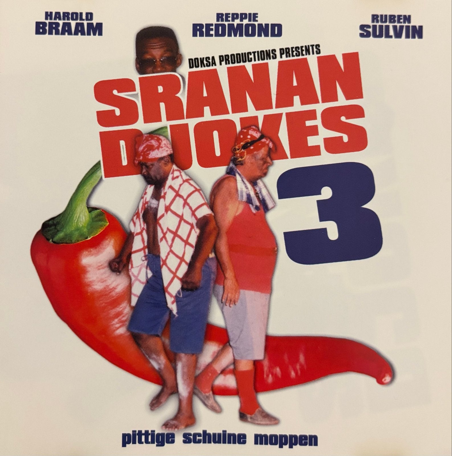 Sranan Djokes 3 - Pittige Schuine Moppen  - CD, Verzenden, Zo goed als nieuw, Album, Inclusief boekje