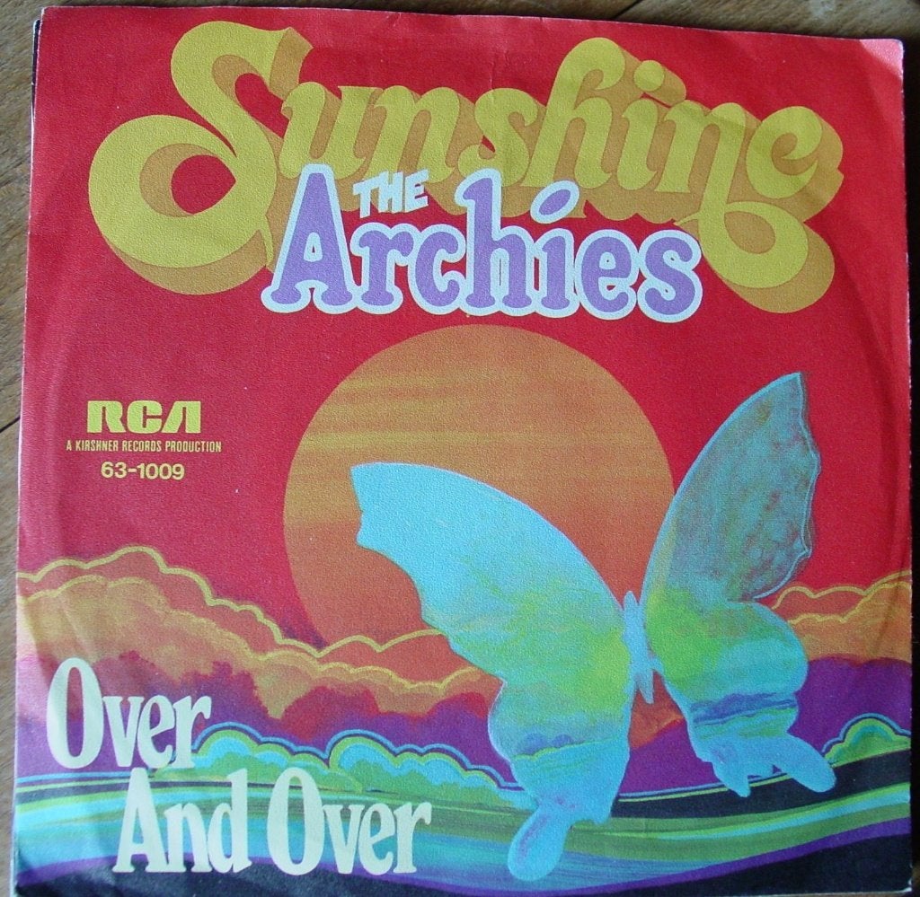 45T 7INCH VINYL SINGLE TH ARCHIES, Ophalen of Verzenden, Zo goed als nieuw, Pop