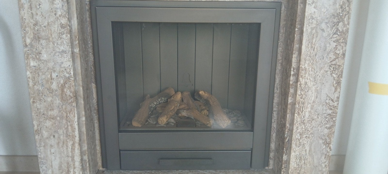 Sfeervolle gashaard zonder schouw, Ophalen, Gebruikt, Inbouwhaard, Gashaard