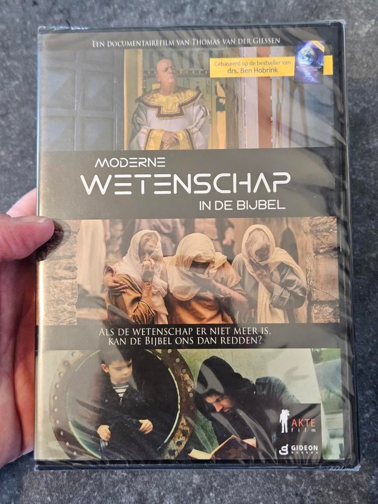 DVD Moderne wetenschap in de bijbel NIEUW gesealed, Alle leeftijden, Ophalen of Verzenden, Nieuw in verpakking, Wetenschap of Techniek