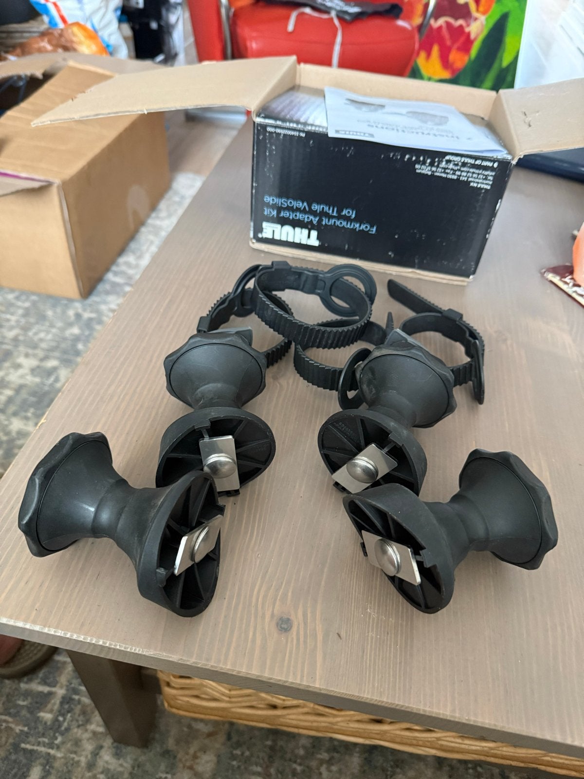Thule Veloslide Wielhouders - Fietsendrager Accessoires, Ophalen of Verzenden, Zo goed als nieuw