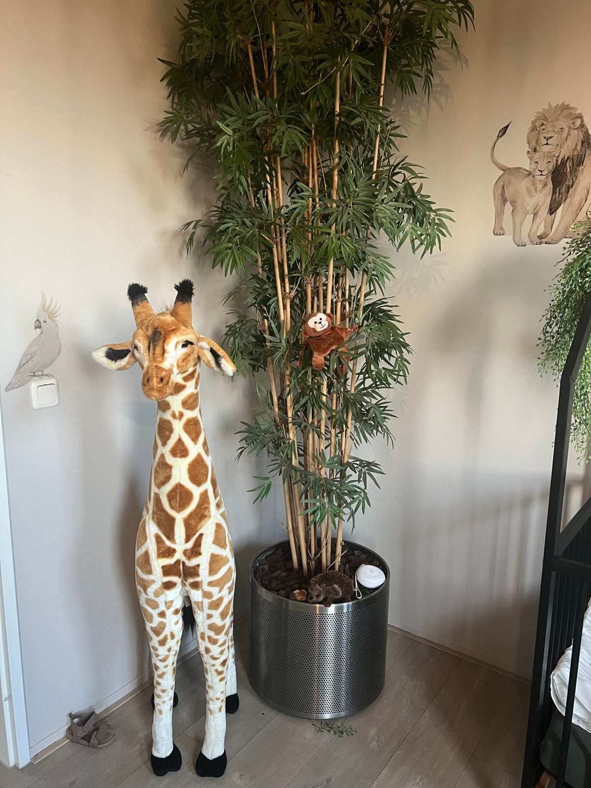 Giraf Childhome - 135 cm hoog, Ophalen, Giraf, Zo goed als nieuw, Bruin