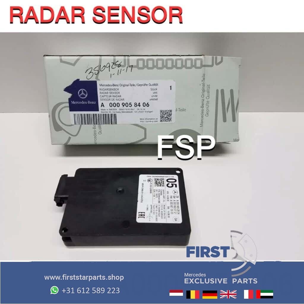 Radar sensor afstand A0009058406 distance control collision, Gebruikt, -, Ophalen of Verzenden, -