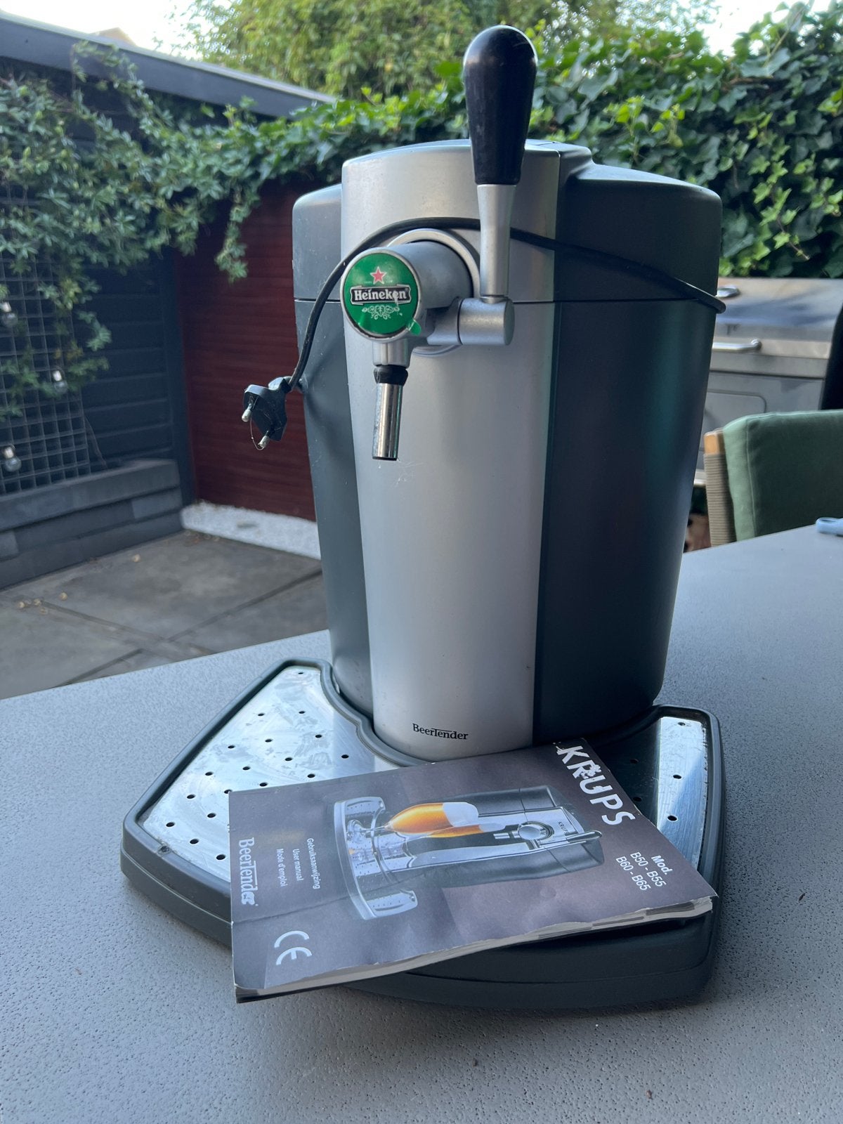 Krups BeerTender B90 B95 biertap Heineken, Ophalen, Gebruikt, Krups